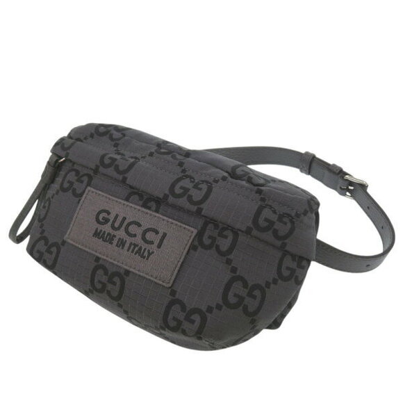 Gucci Handbags - Gucci GG Cross Body Bag Gray